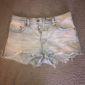 Levi 501 Original Denim Shorts